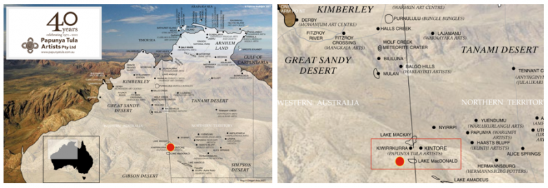 Western Desert movement and 'Papunya Tula'