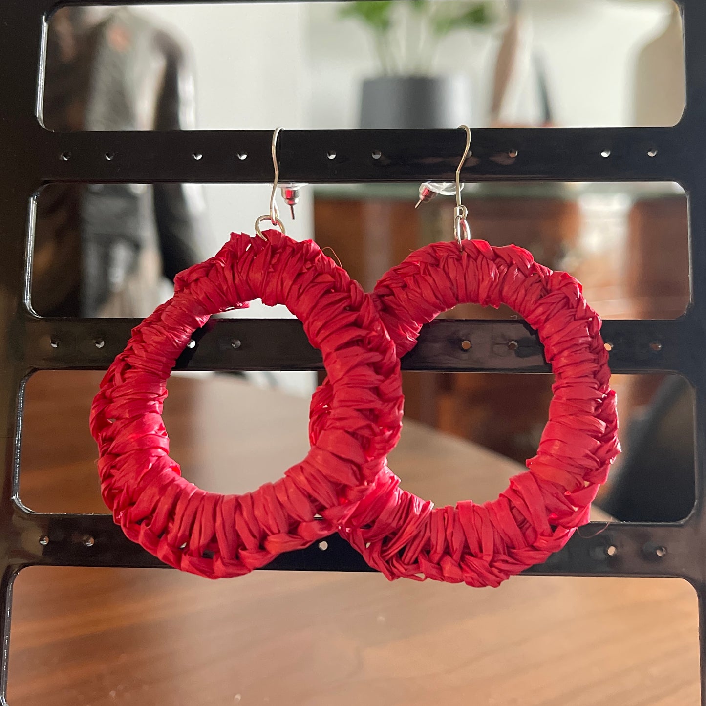 Raffia Earrings