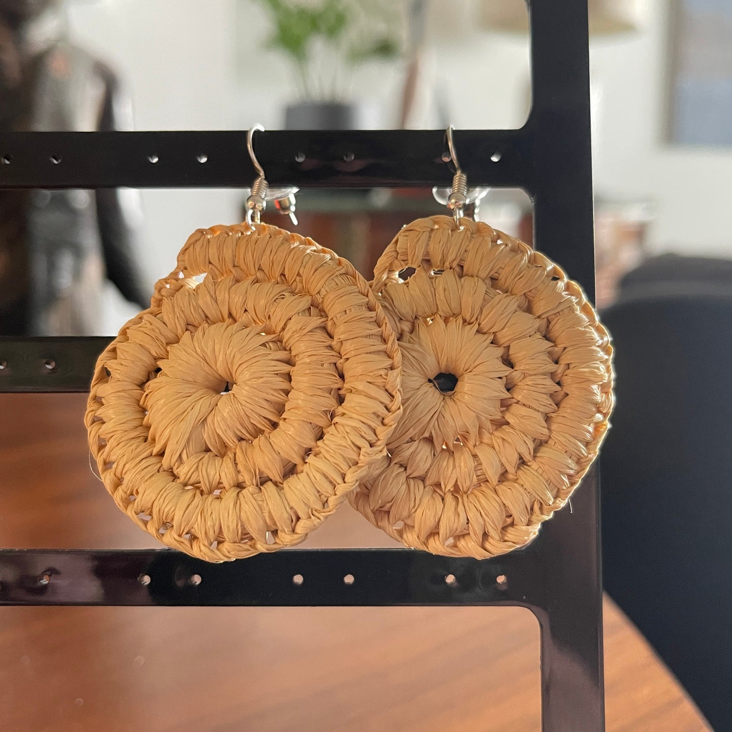 Raffia Earrings