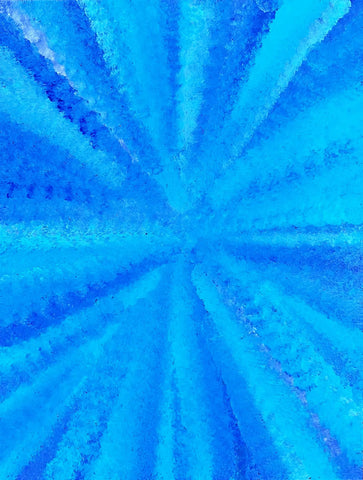 A painting by Rachel Nambula depicting her yam dreaming 93x71cm