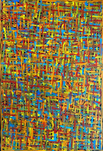 Betty Club Mbitjana My Mother's Dreaming painting 60x90cm