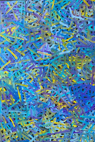 Betty Club Mbitjana My Mother's Dreaming painting 60x90cm