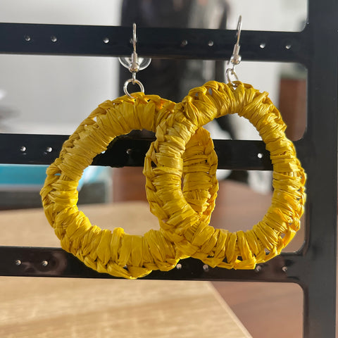 Raffia Earrings