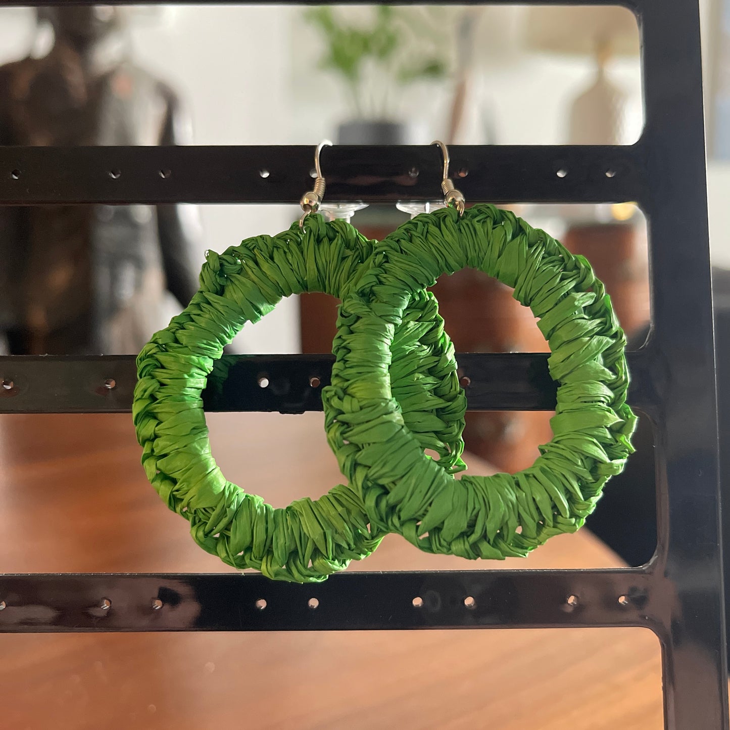 Raffia Earrings