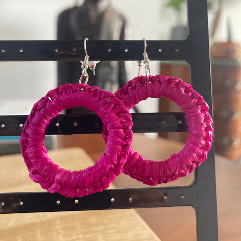 Raffia Earrings