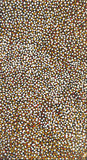 A painting by Polly Ngale with small, round, multicolored dots representing the Bush Plum.