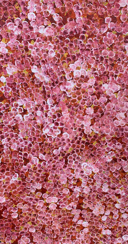 Belinda Golder Kngwarreye 'Bush Plum Dreaming' painting 90x50cm