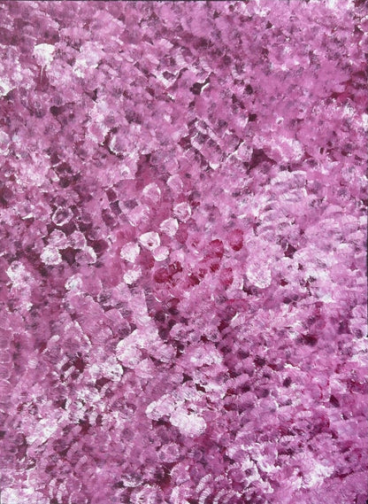 Bessie Pitjara 'Anwekety (Bush Plum)' painting, 90x65cm