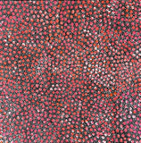 Eileen Bird Kngwarreye 'Arlatyeye (Pencil Yam) Dreaming' painting 45x45cm Multi