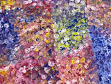 Polly Ngale Bush Plum (Arnwekety) Dreaming painting 110x200cm Multicoloured