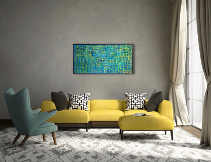 Betty Club Mbitjana My Mother's Dreaming painting 120x60cm