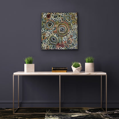 Charmaine Pwerle 'Awelye (Women's Ceremony)' 60x60cm