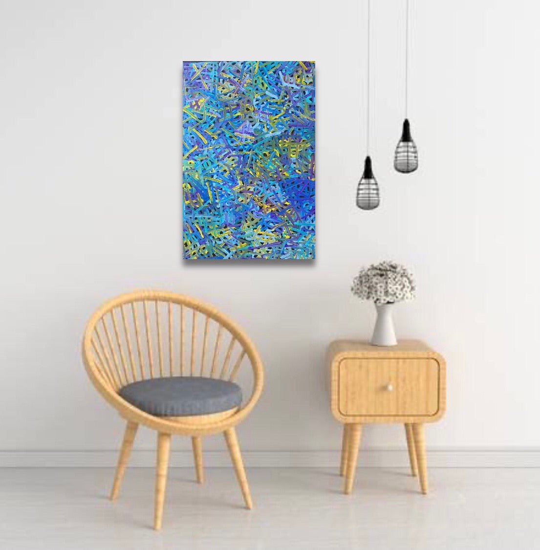 Betty Club Mbitjana My Mother's Dreaming painting 60x90cm 