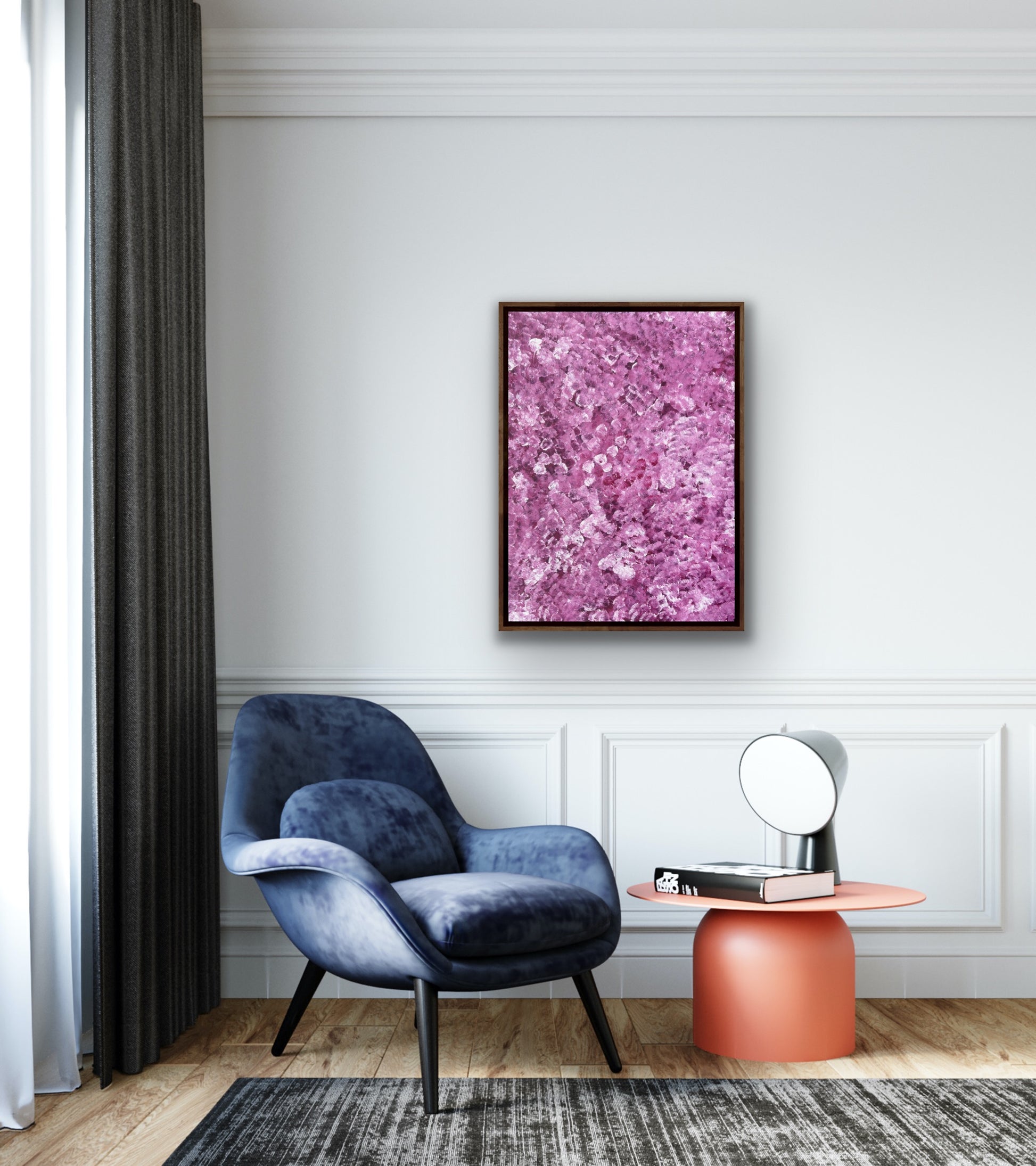 Bessie Pitjara 'Anwekety (Bush Plum)' painting, 90x65cm
