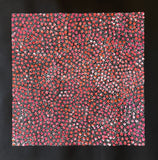 Eileen Bird Kngwarreye 'Arlatyeye (Pencil Yam) Dreaming' painting 45x45cm Multi