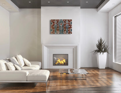 Colleen Wallace Nungarrayi 'Dreamtime Sisters' painting 60x90cm