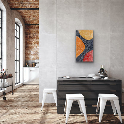 Freda Price Pitjara 'My Country' painting 100x50cm