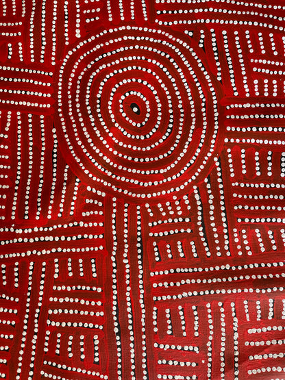 Bambatu Napangardi 'Kungka Tjukurrpa' painting, 60x90cm