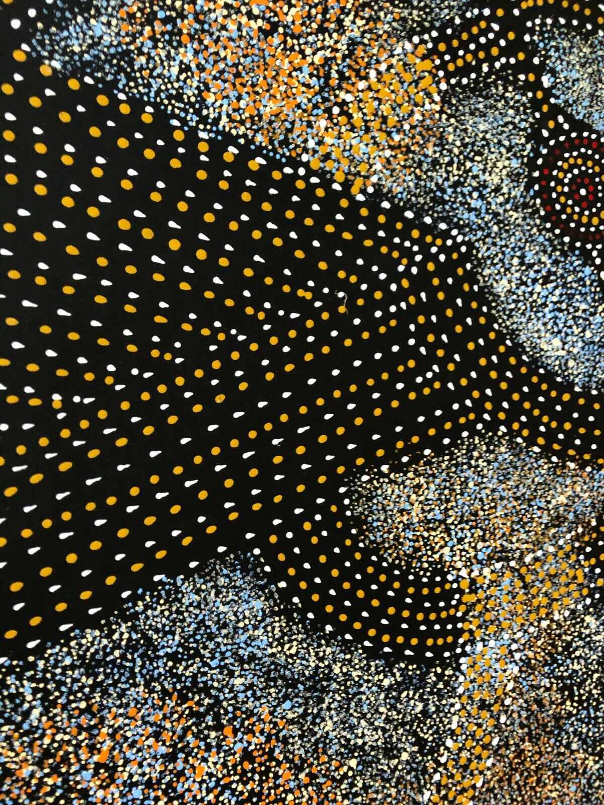 Gracie Morton Pwerle 'Bush Plum Dreaming' painting 90x60cm