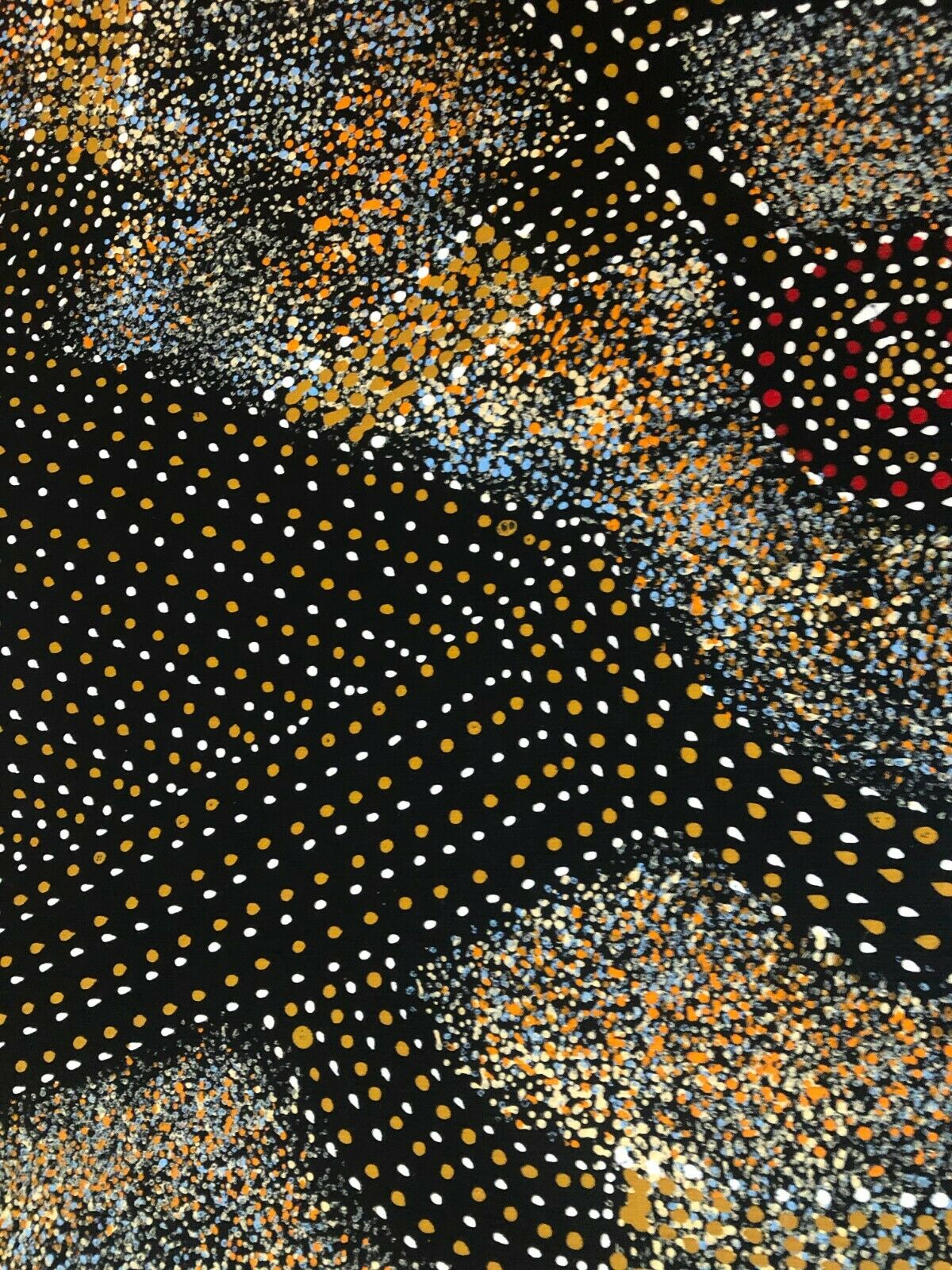 Gracie Morton Pwerle 'Bush Plum Dreaming' painting 90x60cm