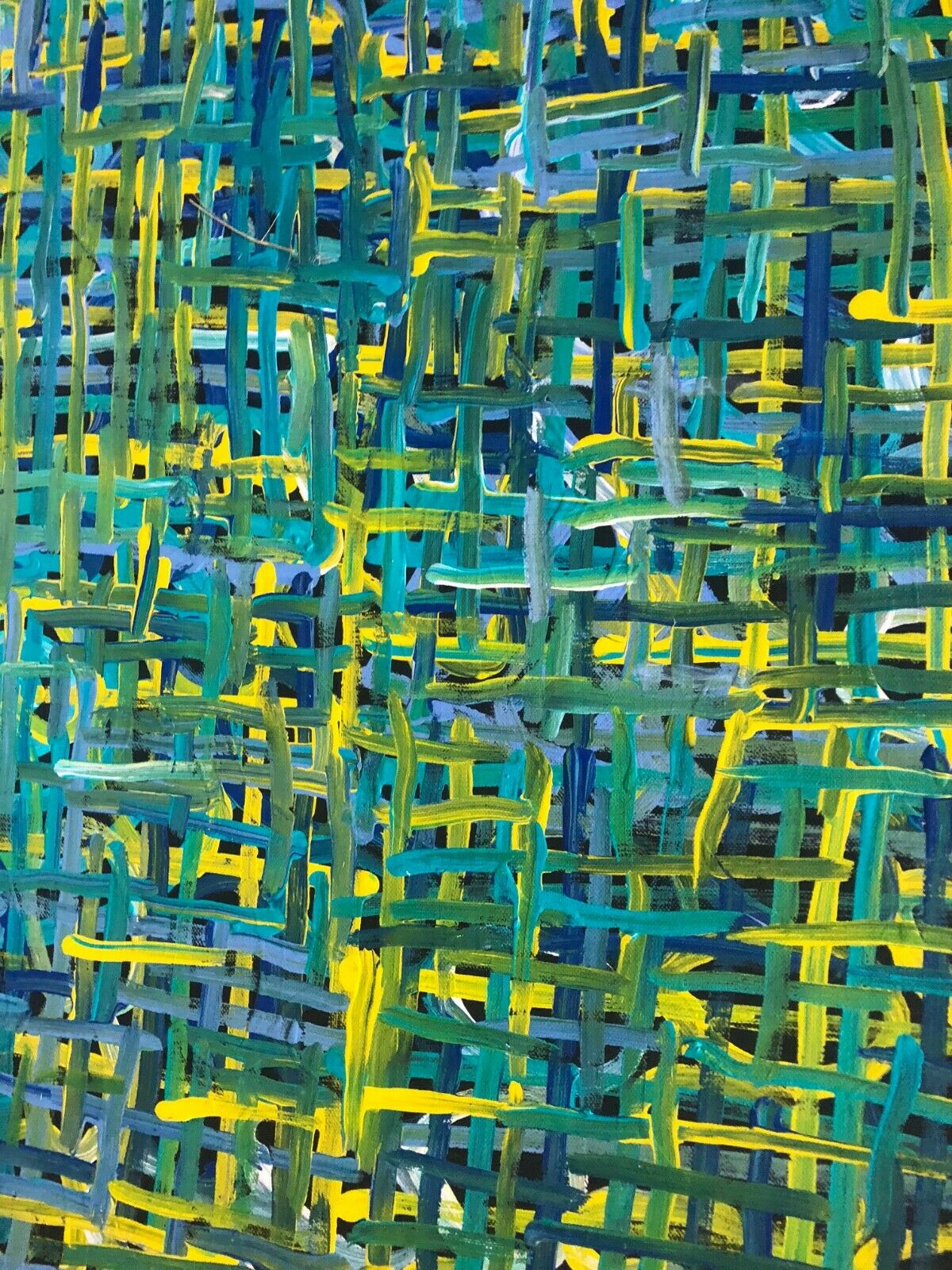 Betty Club Mbitjana My Mother's Dreaming painting 120x60cm