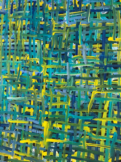 Betty Club Mbitjana My Mother's Dreaming painting 120x60cm
