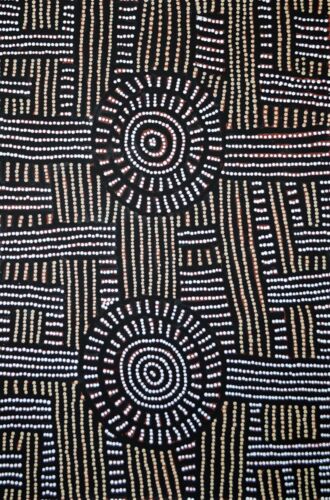 Bambatu Napangardi 'Kungka Tjukurrpa' painting, 60x90cm