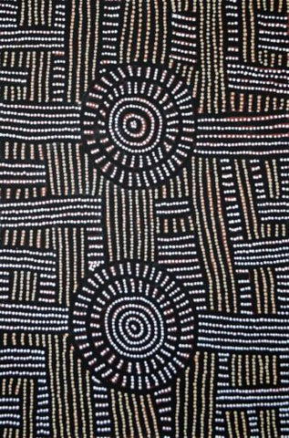 Bambatu Napangardi 'Kungka Tjukurrpa' painting, 60x90cm